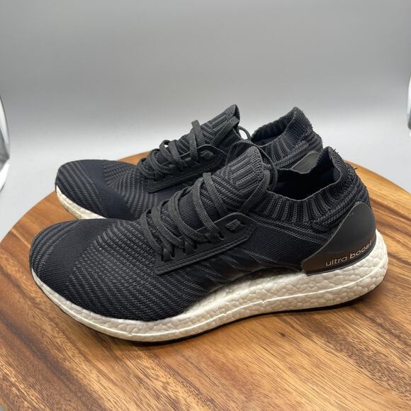 Adidas UltraBoost X Shoes Womens Size 10 Black Running Comfort Walking Sneakers - Picture 3 of 8